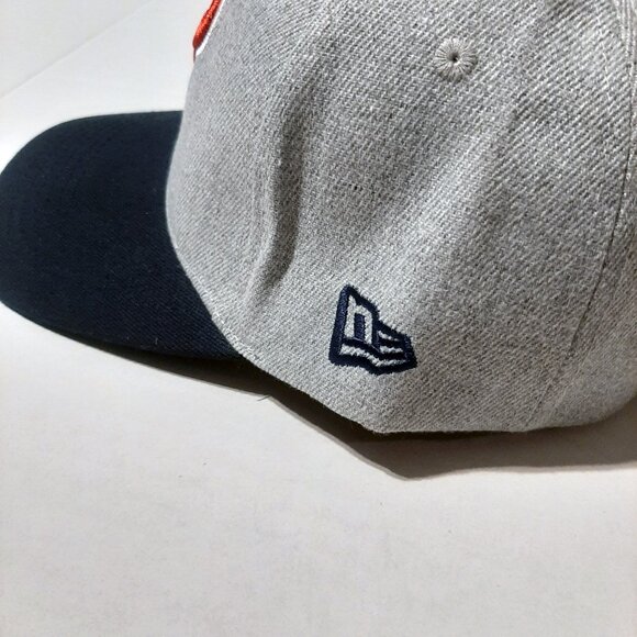 NFL Houston Texans adjustable Gray And Black Bull Front Logo hat new - Picture 3 of 4